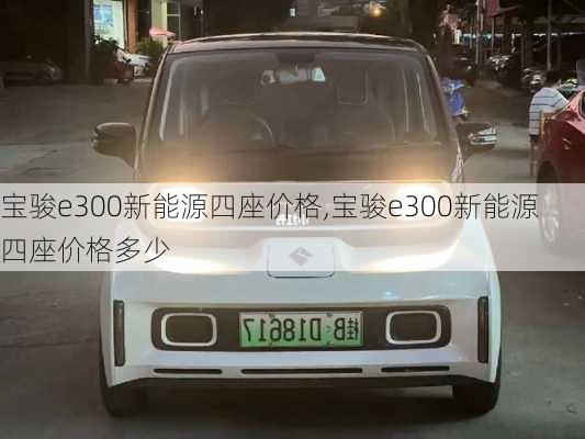 宝骏e300新能源四座价格,宝骏e300新能源四座价格多少