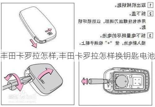 丰田卡罗拉怎样,丰田卡罗拉怎样换钥匙电池