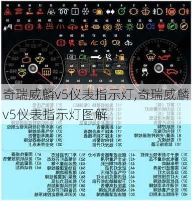 奇瑞威麟v5仪表指示灯,奇瑞威麟v5仪表指示灯图解