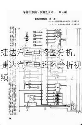 捷达汽车电路图分析,捷达汽车电路图分析视频