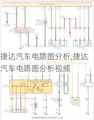 捷达汽车电路图分析,捷达汽车电路图分析视频