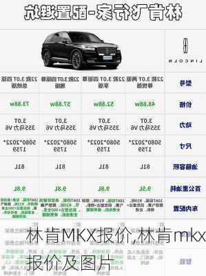 林肯MKX报价,林肯mkx报价及图片